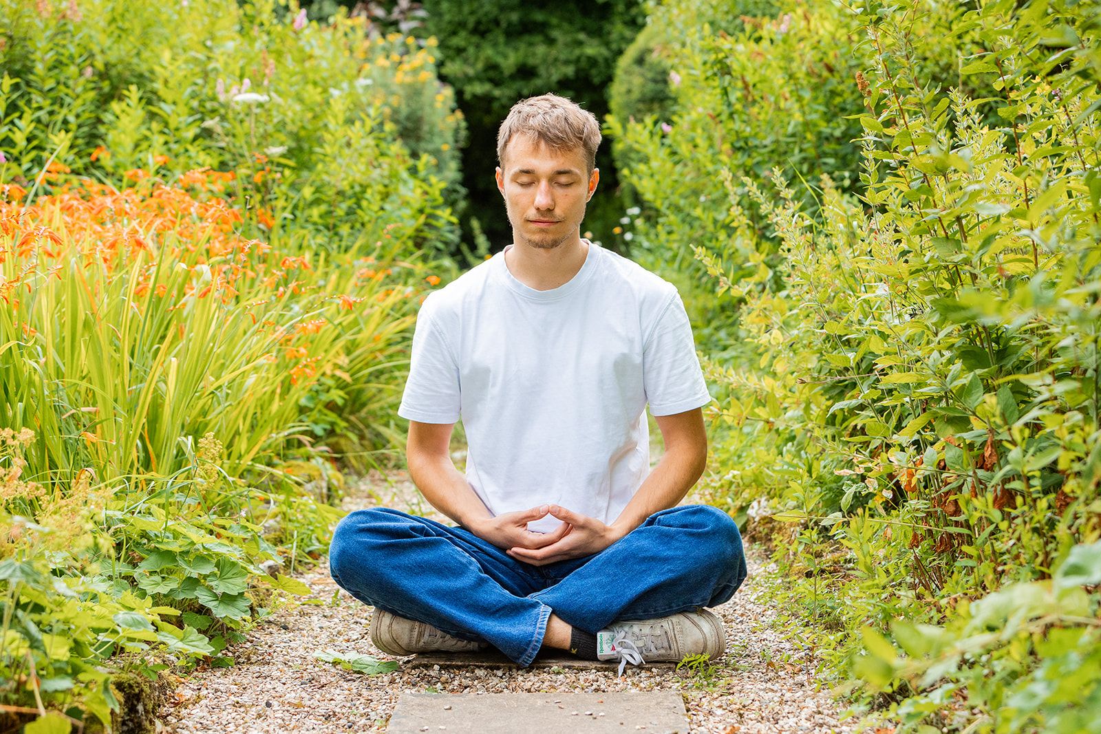 Meditación al aire libre