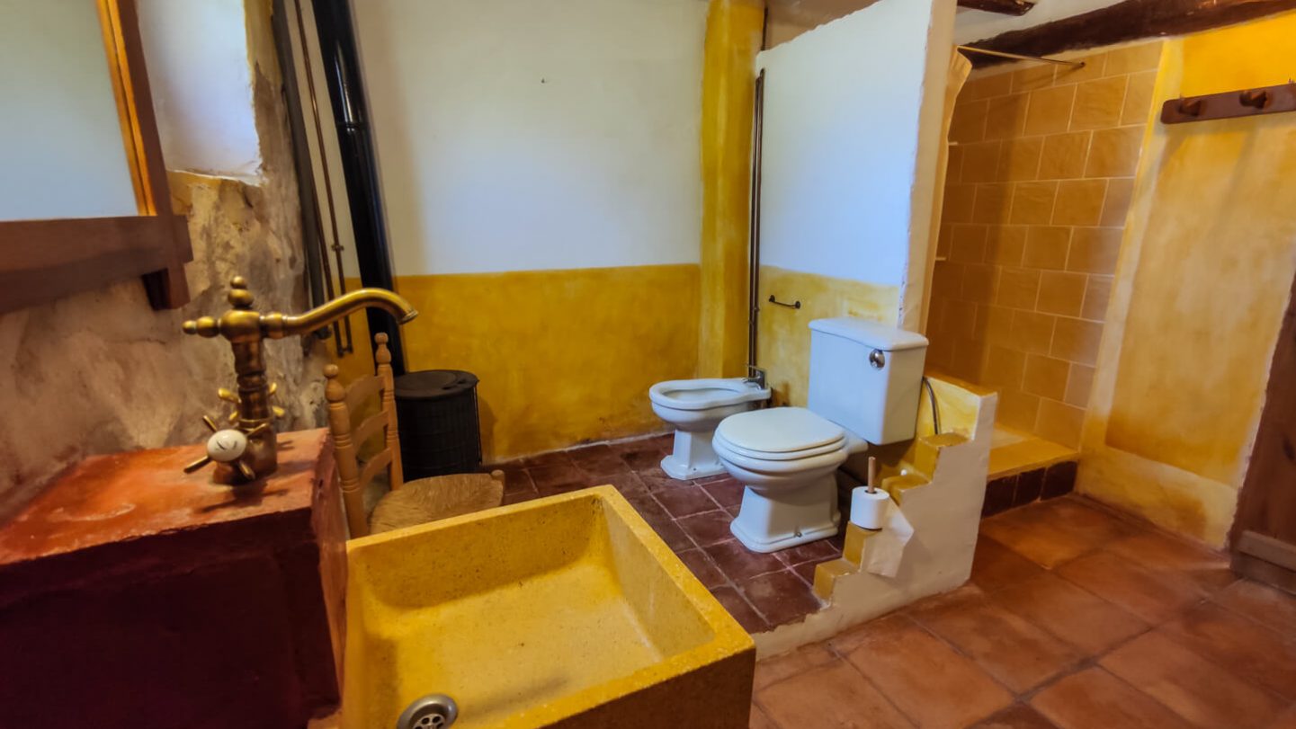Cuarto de baño en La Artiga