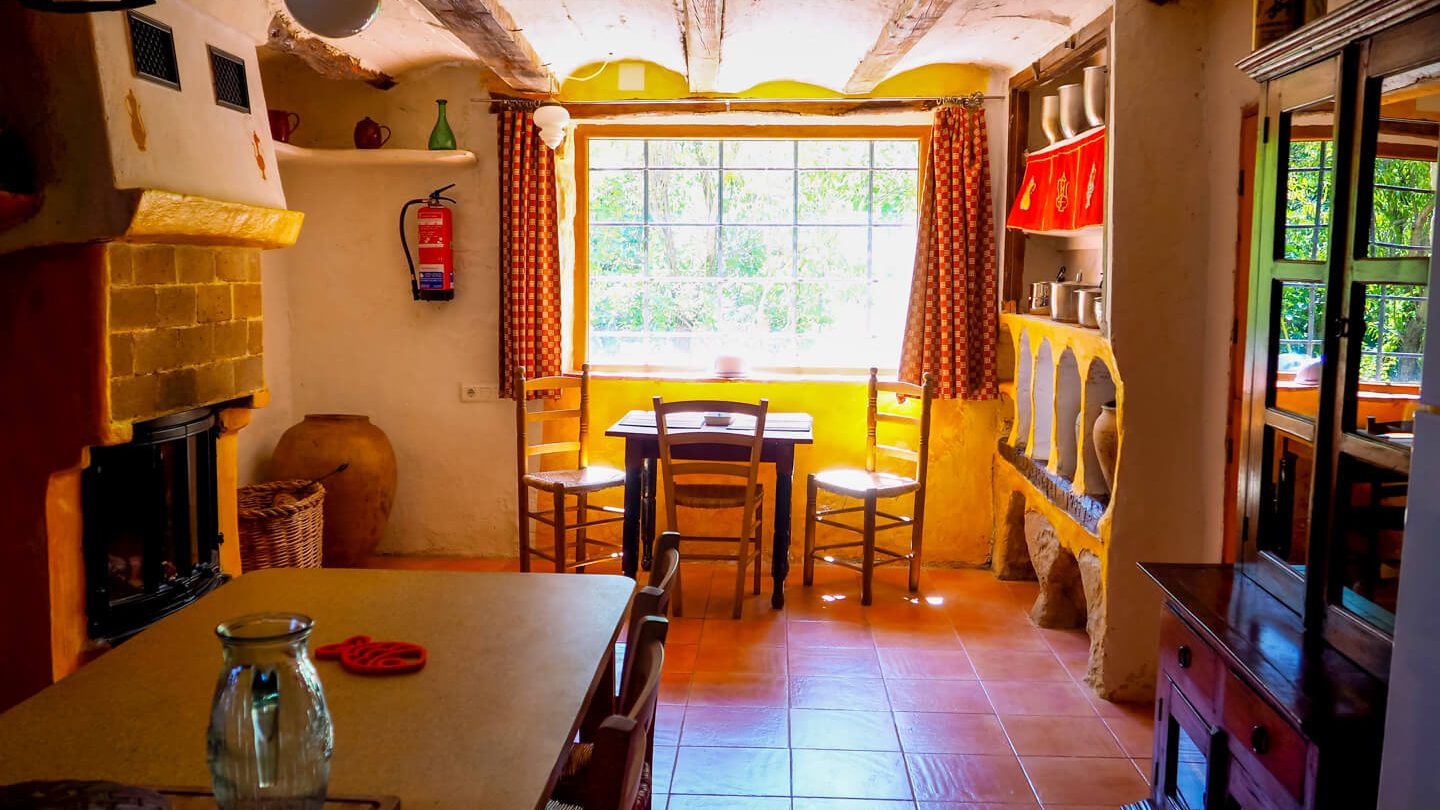 Foto de la sala principal en La Artiga